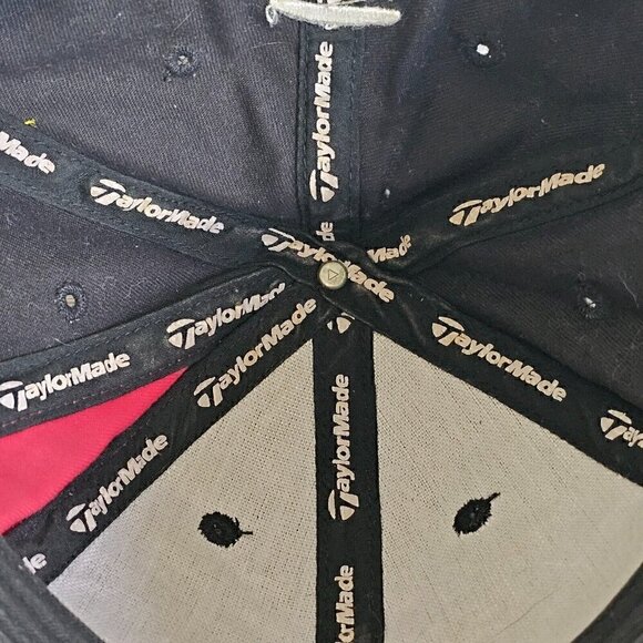 TaylorMade Taylor Made Burner Golf R7 Black Hat  Cap Adjustable Strap T-MAX Gear - Picture 16 of 16